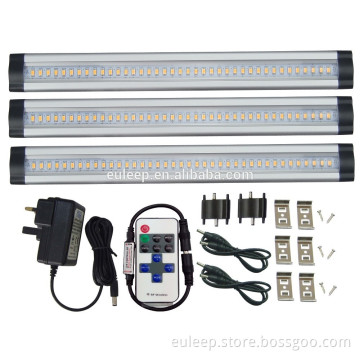 Smart Lighting Low Profile Under led Cabinet Light, 3x4W White